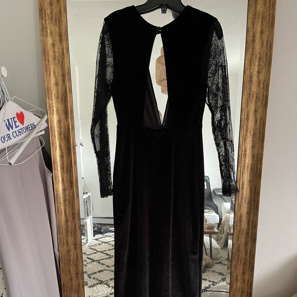 Nasty Gal Soften Up Velvet Dress - Picture 3 of 5